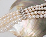 Perlenschmuck, Perlenkette 4 reihig sicher kaufen