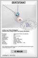 Gold Collier mit Perle von Edelkontor