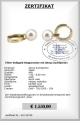 Creolen mit Akoyaperlen aus 750er Gelbgold