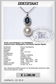 Saphir Anhnger mit Perle von Edelkontor
