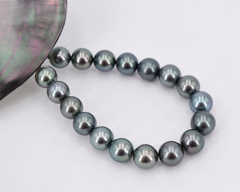 Tahiti Perlen Armband in 750er Gold vom Edelkontor