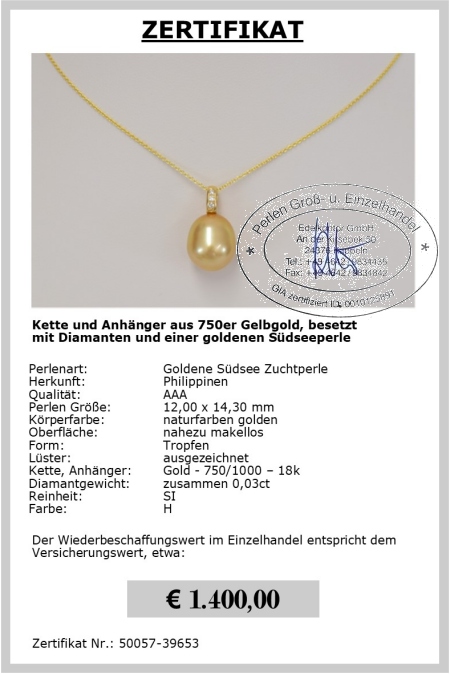 Perlen Anhnger bei Edelkontor online kaufen