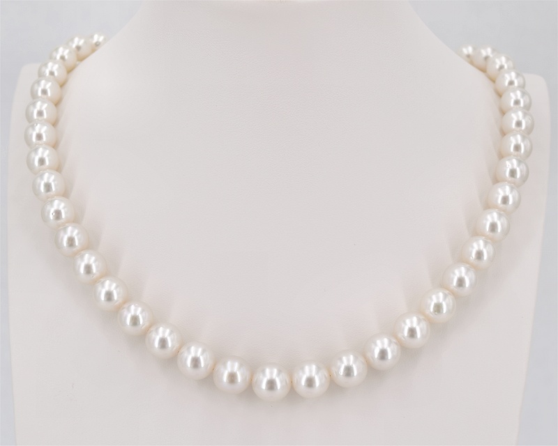 S�dsee Perlen Kette 9.0 - 10.7 mm, 47 cm lang