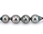 Tahitiperlen Collier Cano<br>AAA Qualit�t<br>11.0 - 12.0 mm