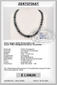 9.0-10.8 mm Tahitiperlen Collier in AA+/AAA Qualit�t - Edelkontor