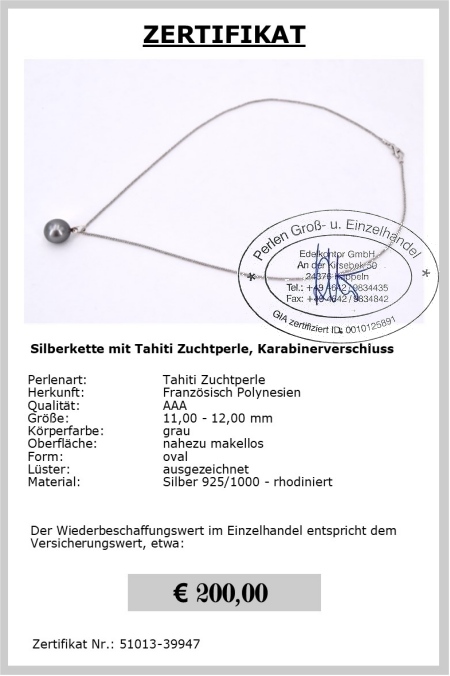 Tahitiperlen Anhnger bei Edelkontor