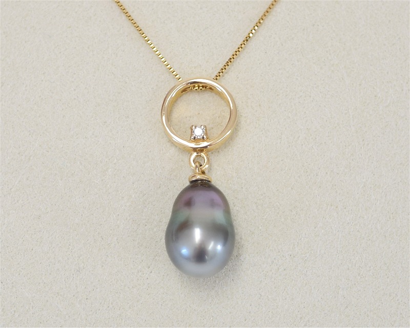 Tahitiperlen Diamant Anhnger vom Edelkontor