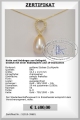 Diamant Anhnger mit Perle von Edelkontor