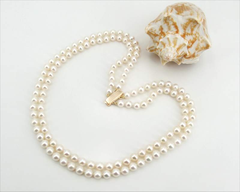 S��wasserkette 2reihig bei Edelkontor