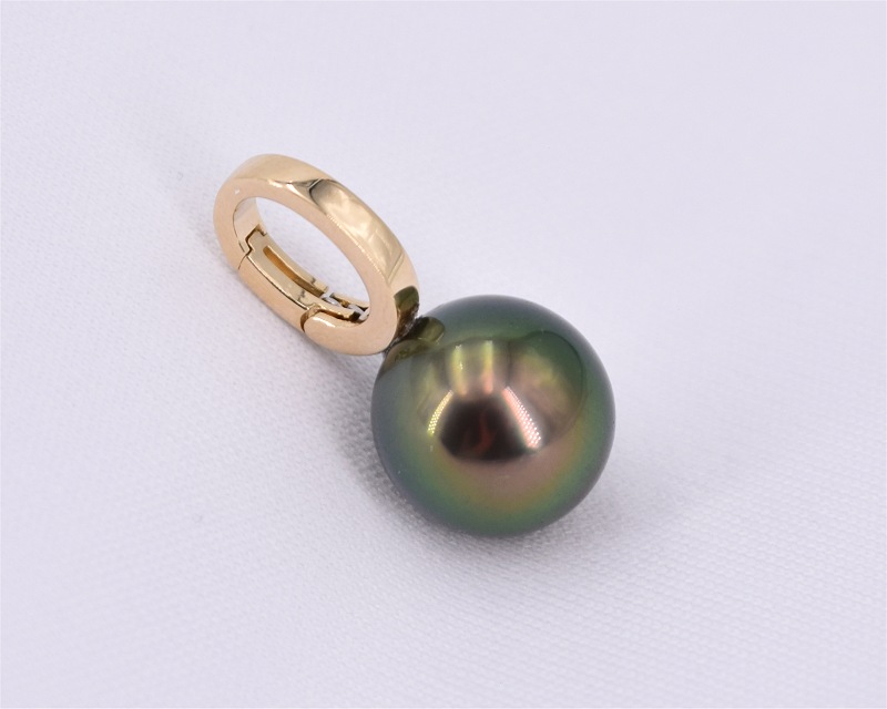 Tahiti Perlen Clip Anh�nger vom Edelkontor