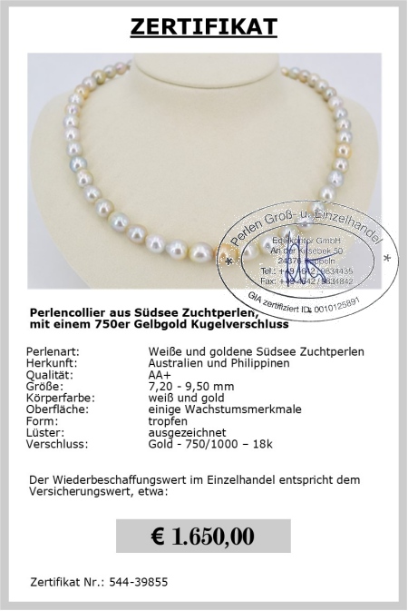 Sdsee Perlenkette sicher online bestellen