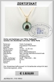 Tahiti Schmuck, Perlen Anhnger 10.0 - 11.0 mm