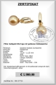 Goldene Sdsee Perlen Ohrstecker online kaufen