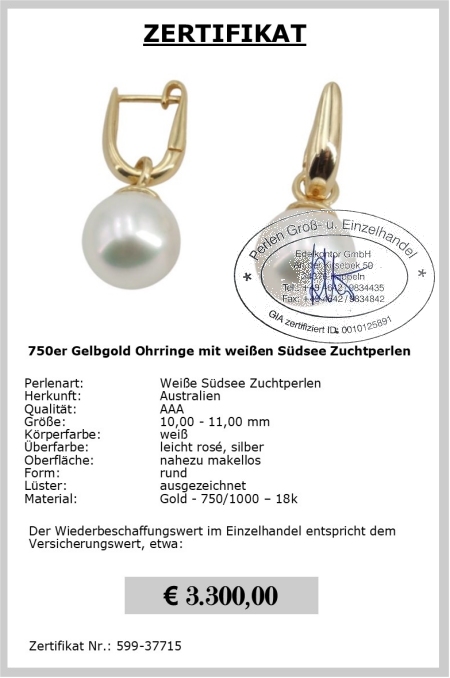 Sdsee Zuchtperlen Ohrringe sicher online kaufen