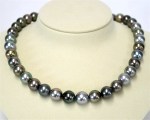 11.0-11.8 mm AAA Perlenkette aus Tahiti Zuchtperlen