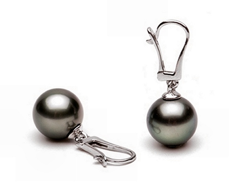 Perlen Ohrhnger mit Tahitiperlen vom Edelkontor