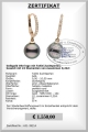 Perlenohrringe mit Tahiti Perlen und Diamanten online kaufen