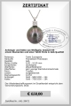 Dunkler Tahitiperlen Anh�nger 9.0 - 10.0 mm