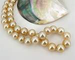 Goldene Sdsee Perlenkette sicher online kaufen