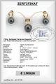 Perlen Set mit Tahiti Perlen und Diamanten