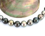 11.0-11.7 mm Perlenkette Tahitiperlen AAA Qualit�t - Edelkontor