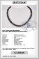8.0-9.0 mm AAA Tahitiperlen Perlenkette Gold 750 / 18K inkl. Zertifikat