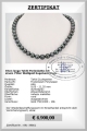 9.0-11.2 mm AAA Halskette Tahitiperlen Gold 750 / 18K inkl. Zertifikat