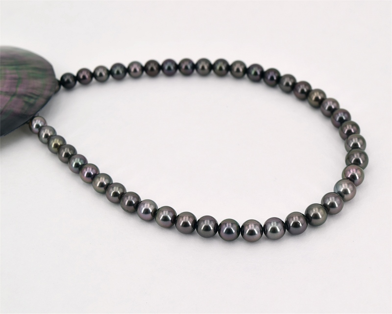 Tahitiperlen Collier direkt von der Perlenfarm