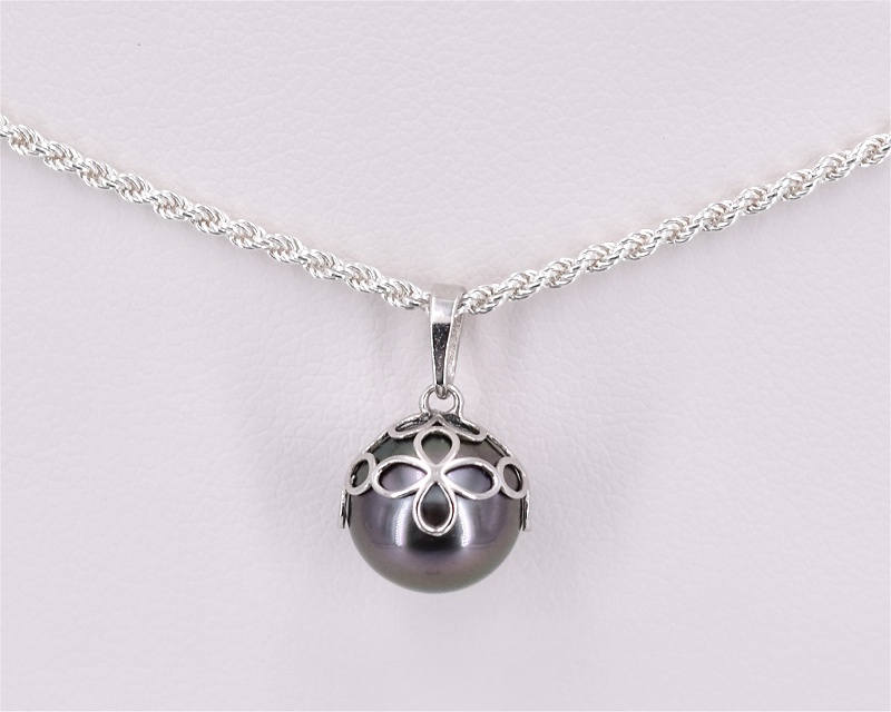 Kette mit Tahitiperlen Anhnger von Edelkontor