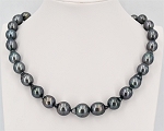 Tahiti Perlen Halskette direkt von der Perlenfarm